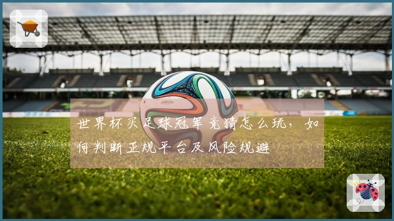 世界杯买足球冠军竞猜怎么玩，如何判断正规平台及风险规避
