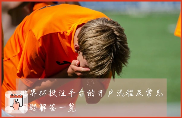 世界杯投注平台的开户流程及常见问题解答一览